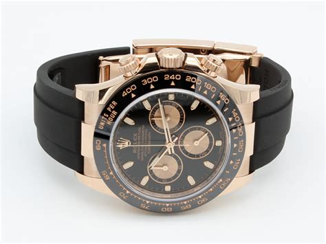 rolex daytona rubber strap